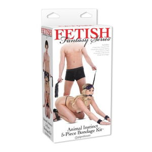 Animal instinct 5-piece bondage kit