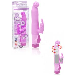 Mr. Hump's Smooth Circle Rabbit Vibrator Purple by NMC