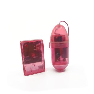 Vibrating Egg w/Remote Control - Pink TransparenT