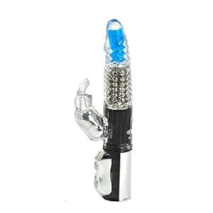 Blue twist - Rabbit vibrator med stålkuler